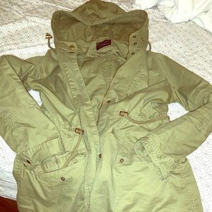 🧥NWOT Love Tree  military style anorak jacket🎖